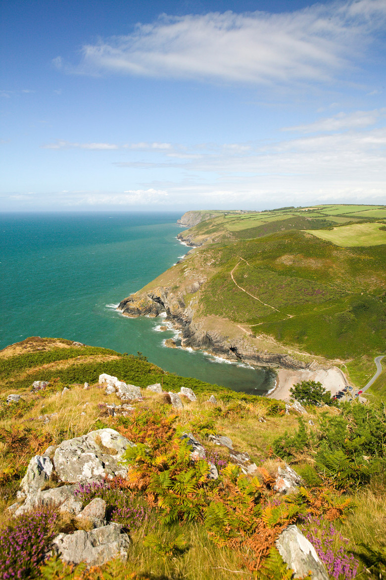 Cwmtydu Ceredigion Mid Wales - Coast Towns & Villages - part of Wales Coast Path